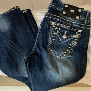 Miss me jeans size 27, 29” inseam